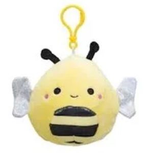 Sunny the Bee 3.5” Keychain Squishmallow